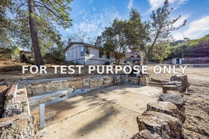 Demo/Test Data 20855 Cinnamon Dr, Jamul, Ca 91935