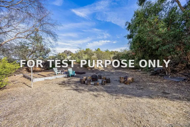 Demo/Test Data 20855 Cinnamon Dr, Jamul, Ca 91935