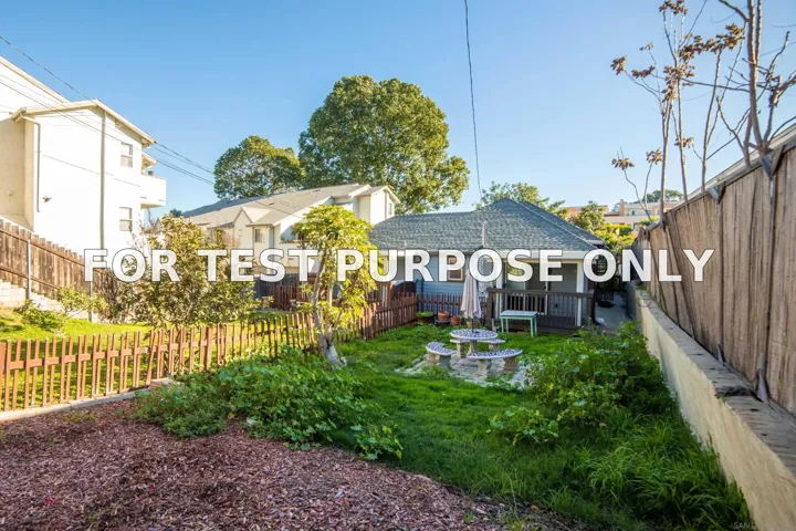 Demo/Test Data 2672 Market St, San Diego, Ca 92102