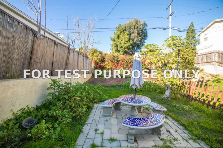 Demo/Test Data 2672 Market St, San Diego, Ca 92102