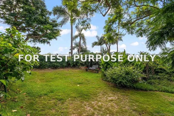 Demo/Test Data 701 N Granados, Solana Beach, Ca 92075