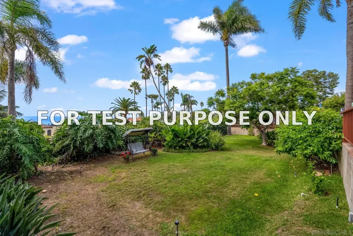 Demo/Test Data 701 N Granados, Solana Beach, Ca 92075
