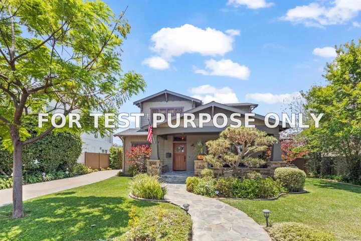 Demo/Test Data 900 Country Club Lane, Coronado, Ca 92118