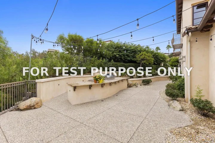 Demo/Test Data 16647 Riding High Way, San Diego, Ca 92127