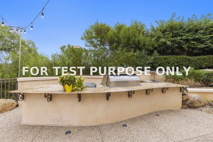 Demo/Test Data 16647 Riding High Way, San Diego, Ca 92127