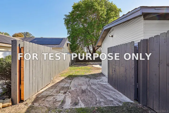 Demo/Test Data 8806 Lamar St, San Diego, Ca 91977