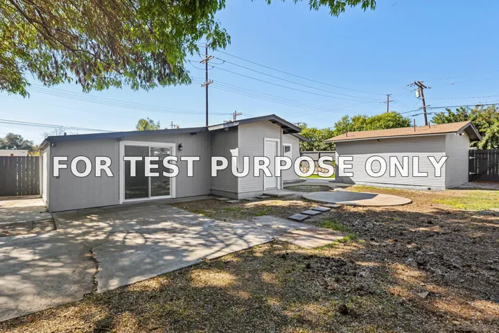 Demo/Test Data 8806 Lamar St, San Diego, Ca 91977