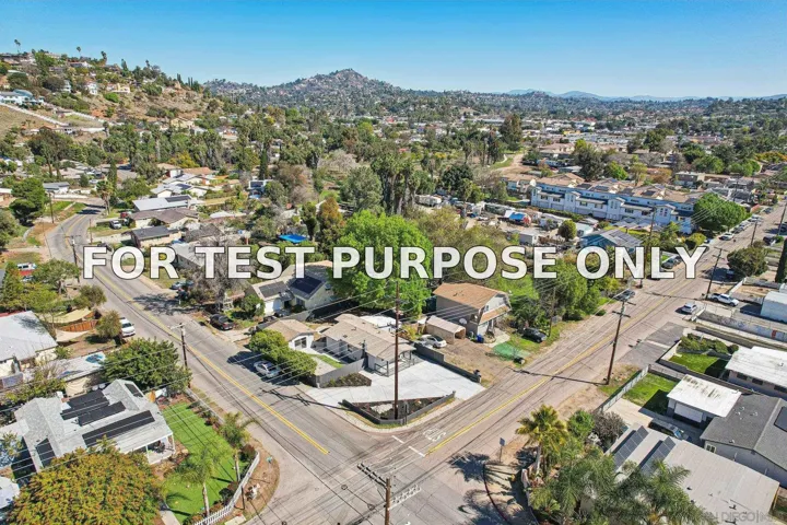 Demo/Test Data 8806 Lamar St, San Diego, Ca 91977