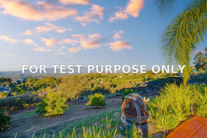 Demo/Test Data 9941 Lan Ln, Escondido, Ca 92026