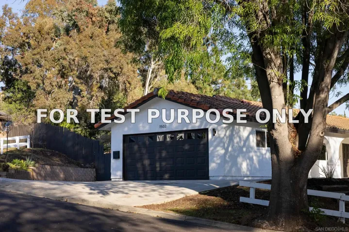 Demo/Test Data 1502 Surrey Ct, Oceanside, Ca 92111