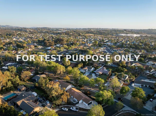 Demo/Test Data 1502 Surrey Ct, Oceanside, Ca 92111