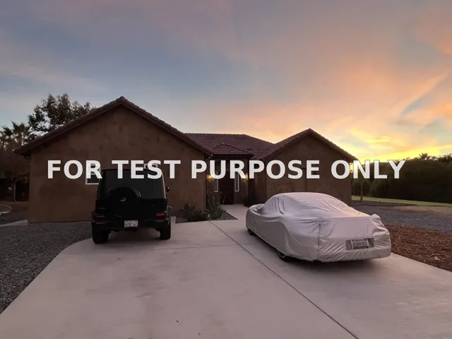 Demo/Test Data 8191 Artesian Road, San Diego, Ca 92127