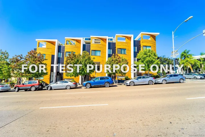 Demo/Test Data 2104 Columbia, San Diego, Ca 92101
