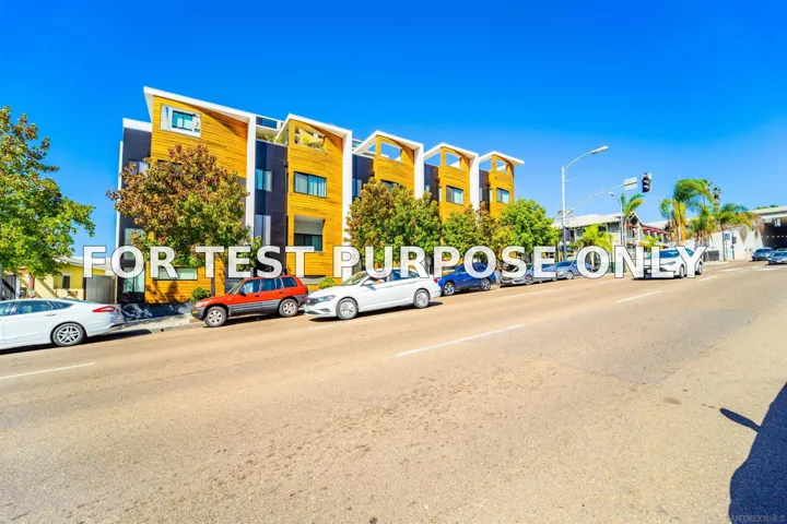 Demo/Test Data 2104 Columbia, San Diego, Ca 92101