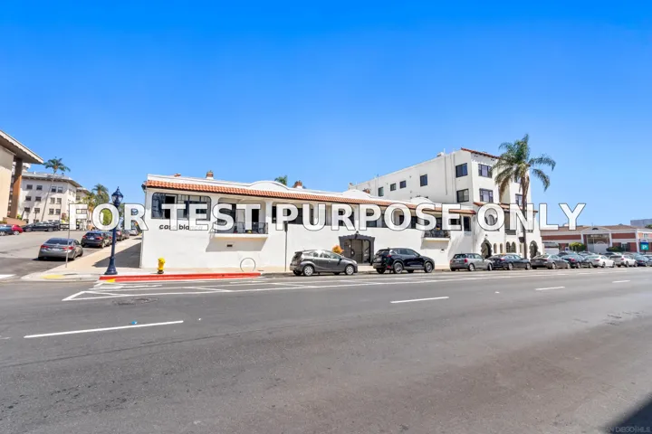 Demo/Test Data 2241 4th Avenue, San Diego, Ca 92101