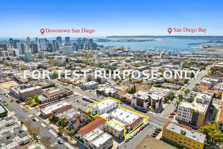 Demo/Test Data 2241 4th Avenue, San Diego, Ca 92101