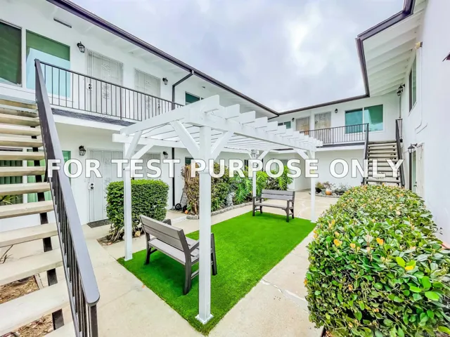 Demo/Test Data 4355 37th Street, San Diego, Ca 92105