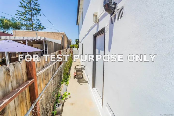 Demo/Test Data 4355 37th Street, San Diego, Ca 92105
