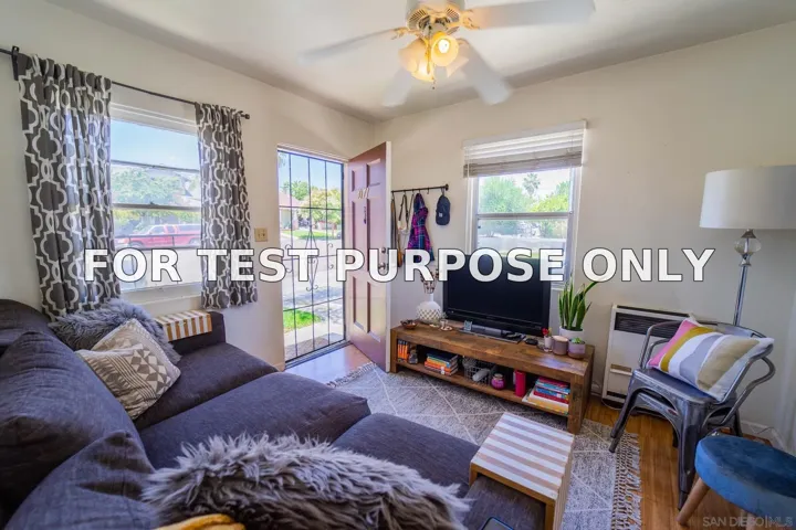 Demo/Test Data 3071-73 Hawthorn St, San Diego, Ca 92104