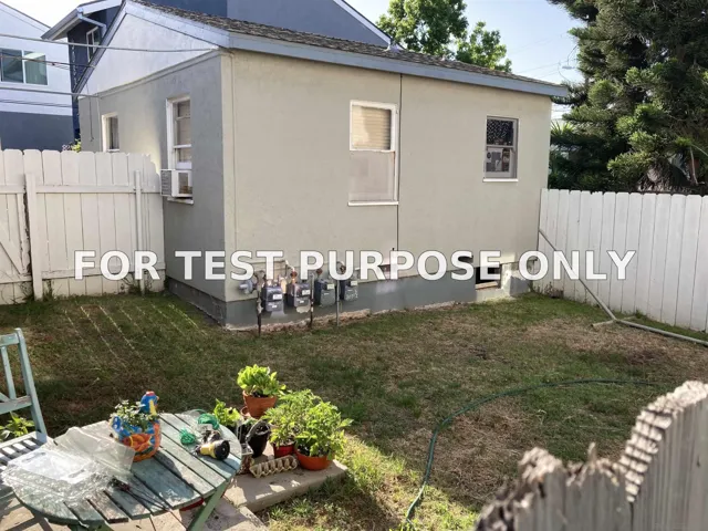Demo/Test Data 3071-73 Hawthorn St, San Diego, Ca 92104