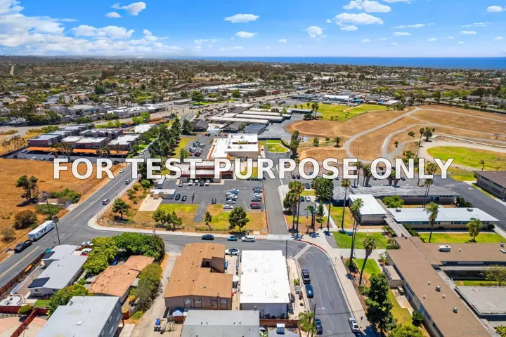 Demo/Test Data 2130 Willow Ave, Oceanside, Ca 92058