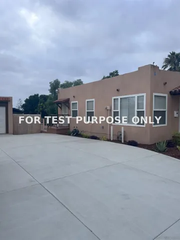 Demo/Test Data 368 4th Avenue, Chula Vista, Ca 91910