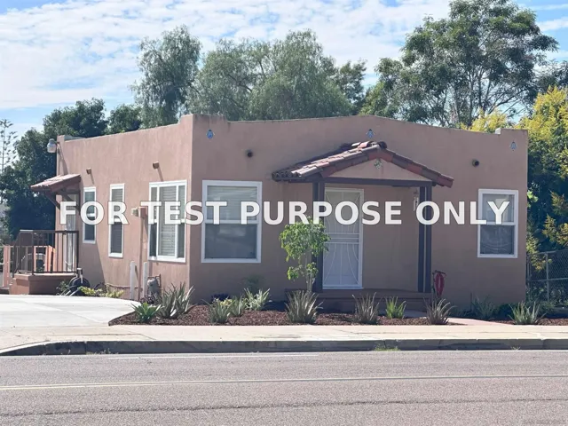 Demo/Test Data 368 4th Avenue, Chula Vista, Ca 91910