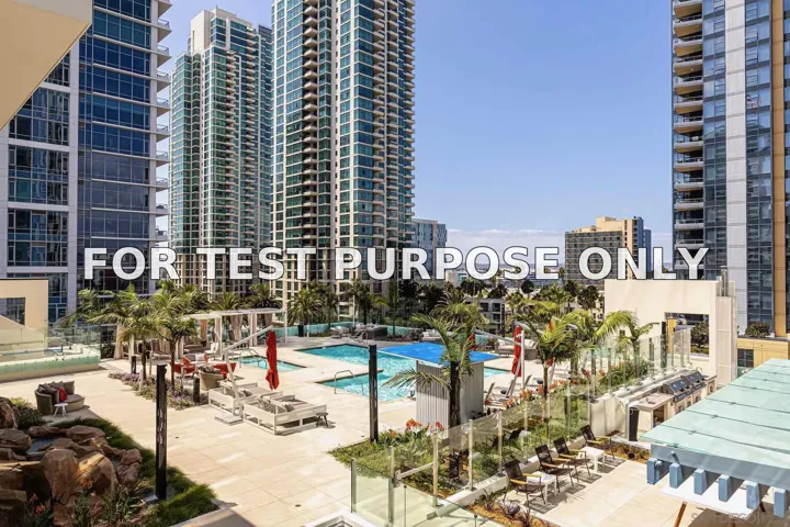 Demo/Test Data 1388 Kettner Blvd Unit 2904, San Diego, Ca 92101