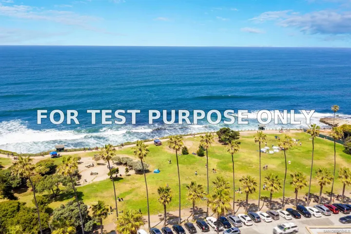 Demo/Test Data 8040 Girard Avenue Unit 6, La Jolla, Ca 92037