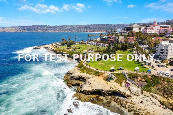 Demo/Test Data 8040 Girard Avenue Unit 6, La Jolla, Ca 92037