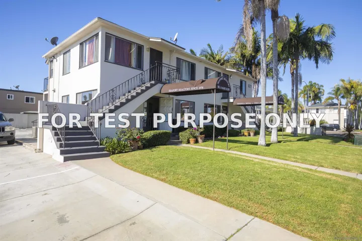 Demo/Test Data 1537 Rosecrans St Unit H, San Diego, Ca 92106