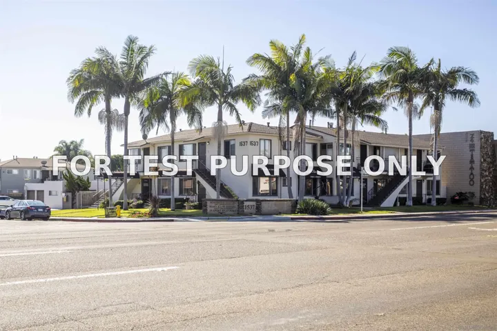 Demo/Test Data 1537 Rosecrans St Unit H, San Diego, Ca 92106