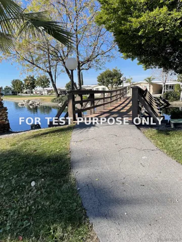 Demo/Test Data 2260 Lake Park Drive Unit 167, San Jacinto, Ca 92583