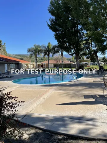 Demo/Test Data 2260 Lake Park Drive Unit 167, San Jacinto, Ca 92583