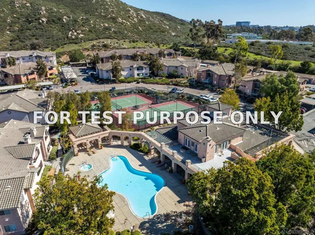 Demo/Test Data 17161 Alva Rd Unit 1518, San Diego, Ca 92127