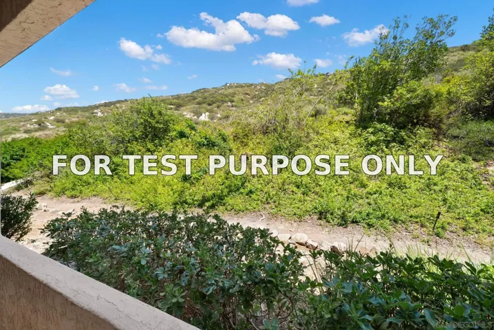 Demo/Test Data 17161 Alva Rd Unit 1518, San Diego, Ca 92127