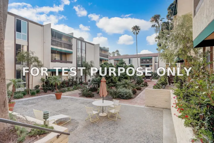 Demo/Test Data 6455 La Jolla Blvd Unit 354, La Jolla, Ca 92037
