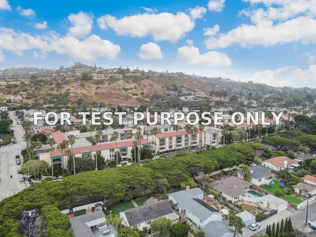 Demo/Test Data 6455 La Jolla Blvd Unit 354, La Jolla, Ca 92037
