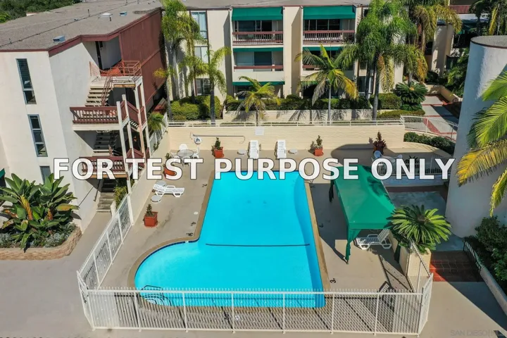 Demo/Test Data 6455 La Jolla Blvd Unit 354, La Jolla, Ca 92037