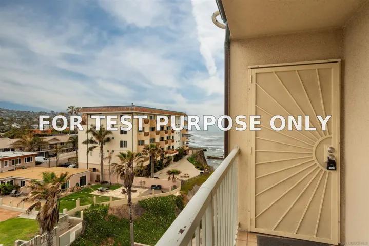 Demo/Test Data 4909 Orchard Avenue Unit 301, San Diego, Ca 92107