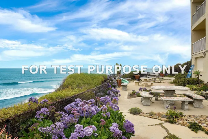 Demo/Test Data 4909 Orchard Avenue Unit 301, San Diego, Ca 92107