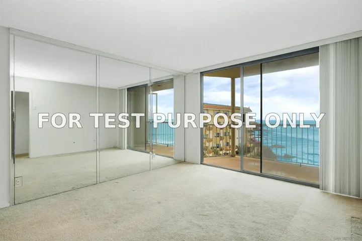 Demo/Test Data 4909 Orchard Avenue Unit 301, San Diego, Ca 92107