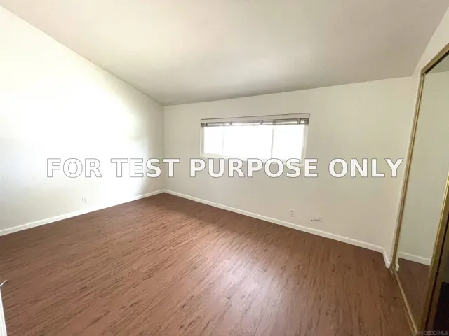 Demo/Test Data 4624 West Point Loma Blvd Unit 12, San Diego, Ca 92107