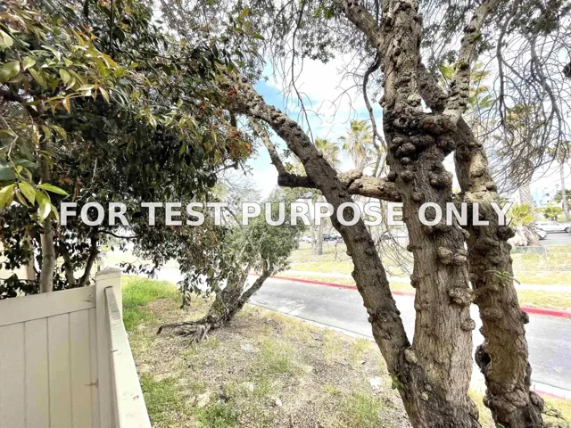 Demo/Test Data 4624 West Point Loma Blvd Unit 12, San Diego, Ca 92107