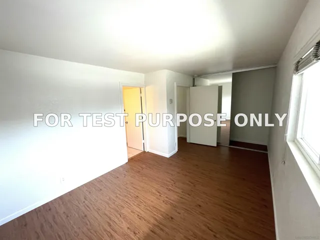 Demo/Test Data 4624 West Point Loma Blvd Unit 12, San Diego, Ca 92107