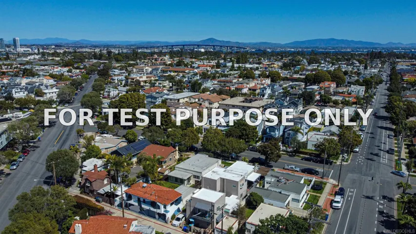 Demo/Test Data 939 Olive, Coronado, Ca 92118