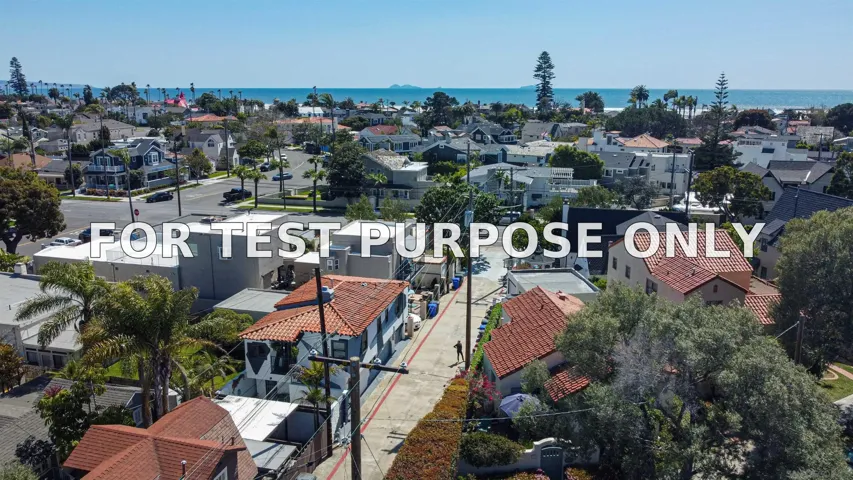 Demo/Test Data 939 Olive, Coronado, Ca 92118