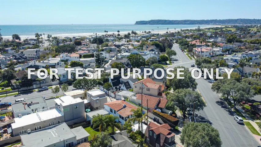 Demo/Test Data 939 Olive, Coronado, Ca 92118