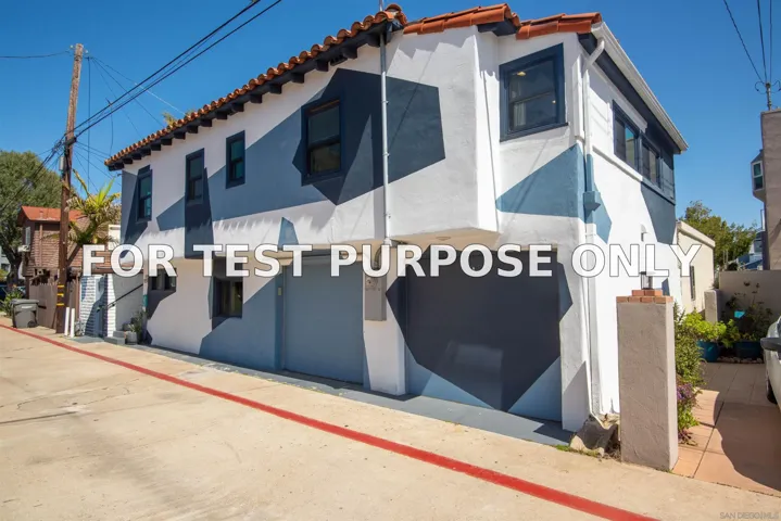 Demo/Test Data 939 Olive, Coronado, Ca 92118
