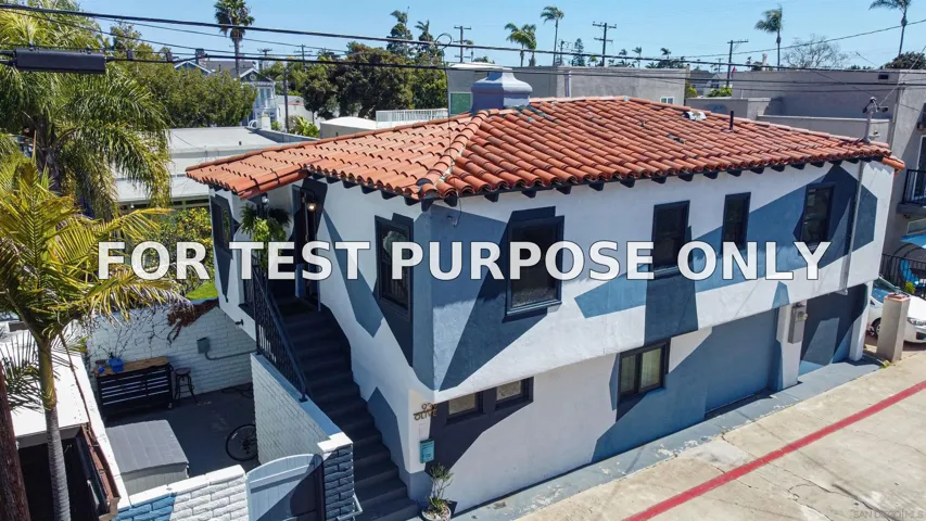 Demo/Test Data 939 Olive, Coronado, Ca 92118